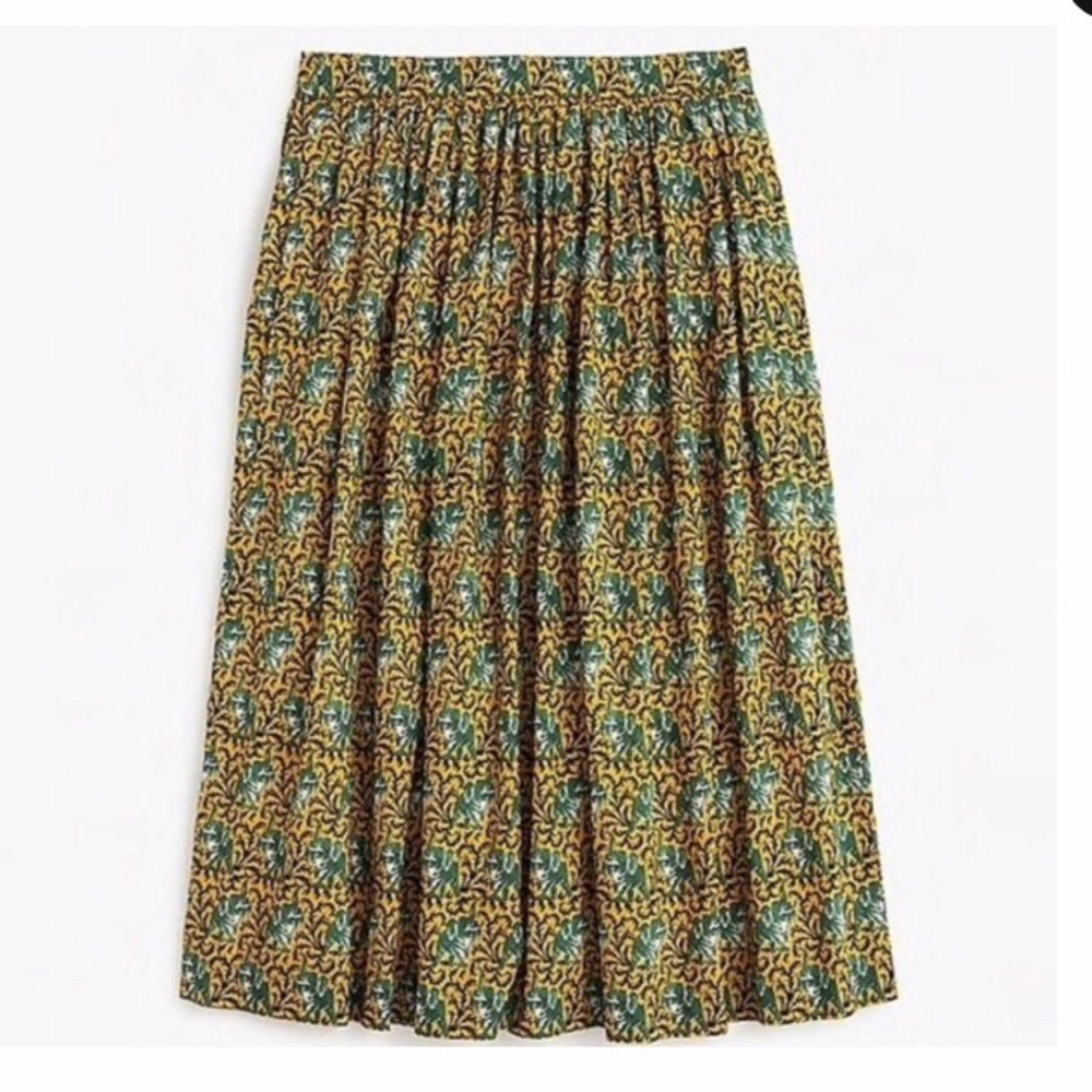 J-Crew Elephant Print Skirt